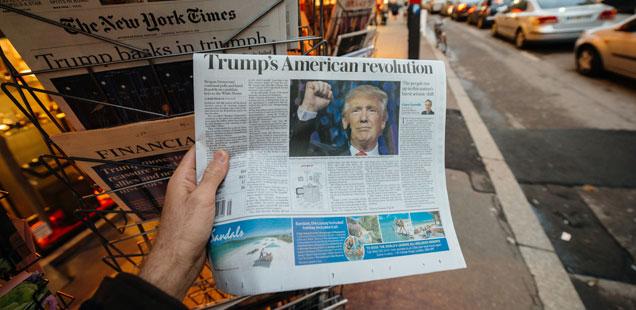 Trump image/Shorenstein Center Press release